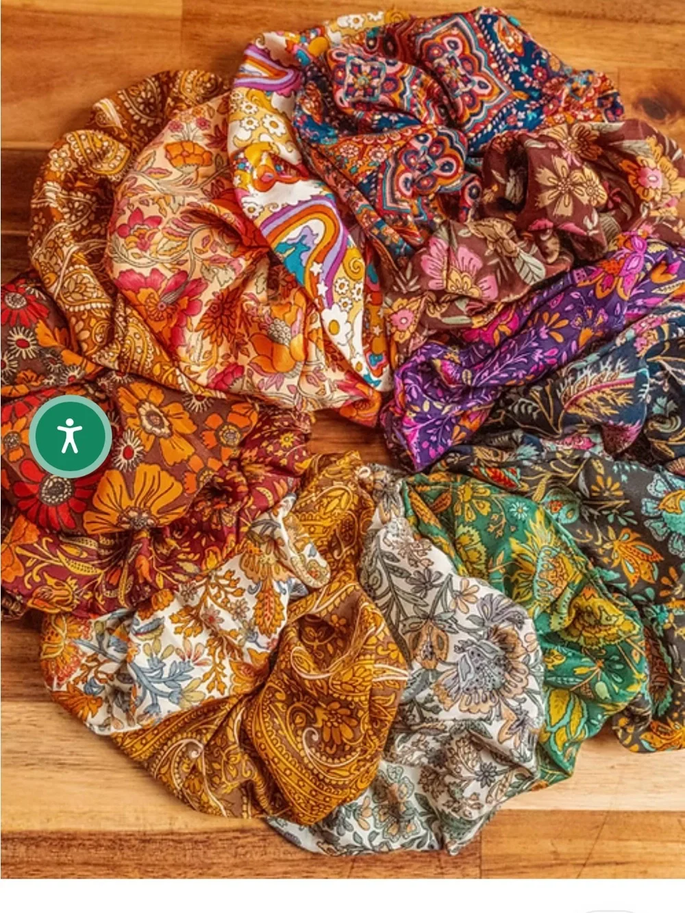 Gardenbelle scrunchies
